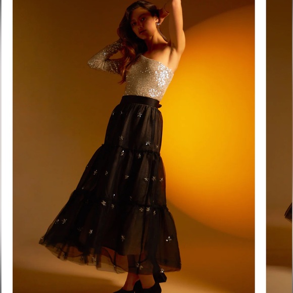 Endless Rose Tulle Maxi Skirt - Picture 4 of 6